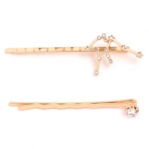 NWT - Aquarius Zodiac Hair Pin Set